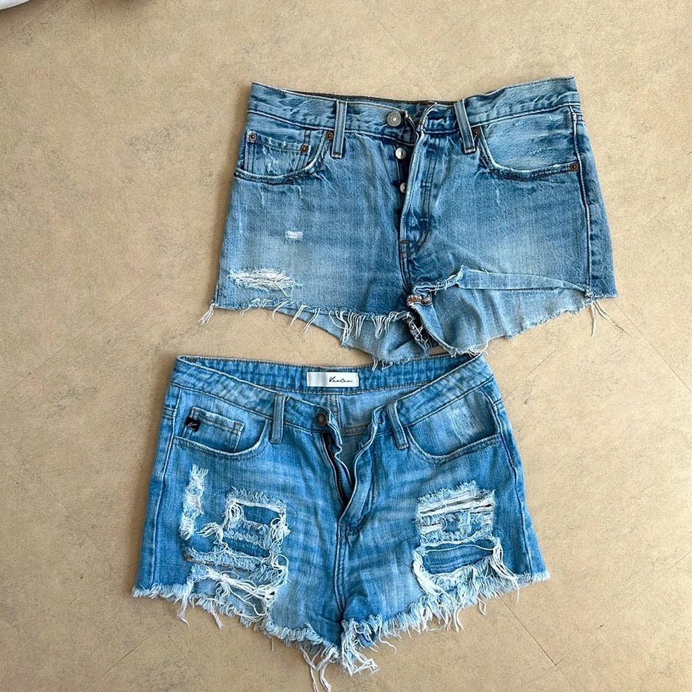 Denim Shorts Duo